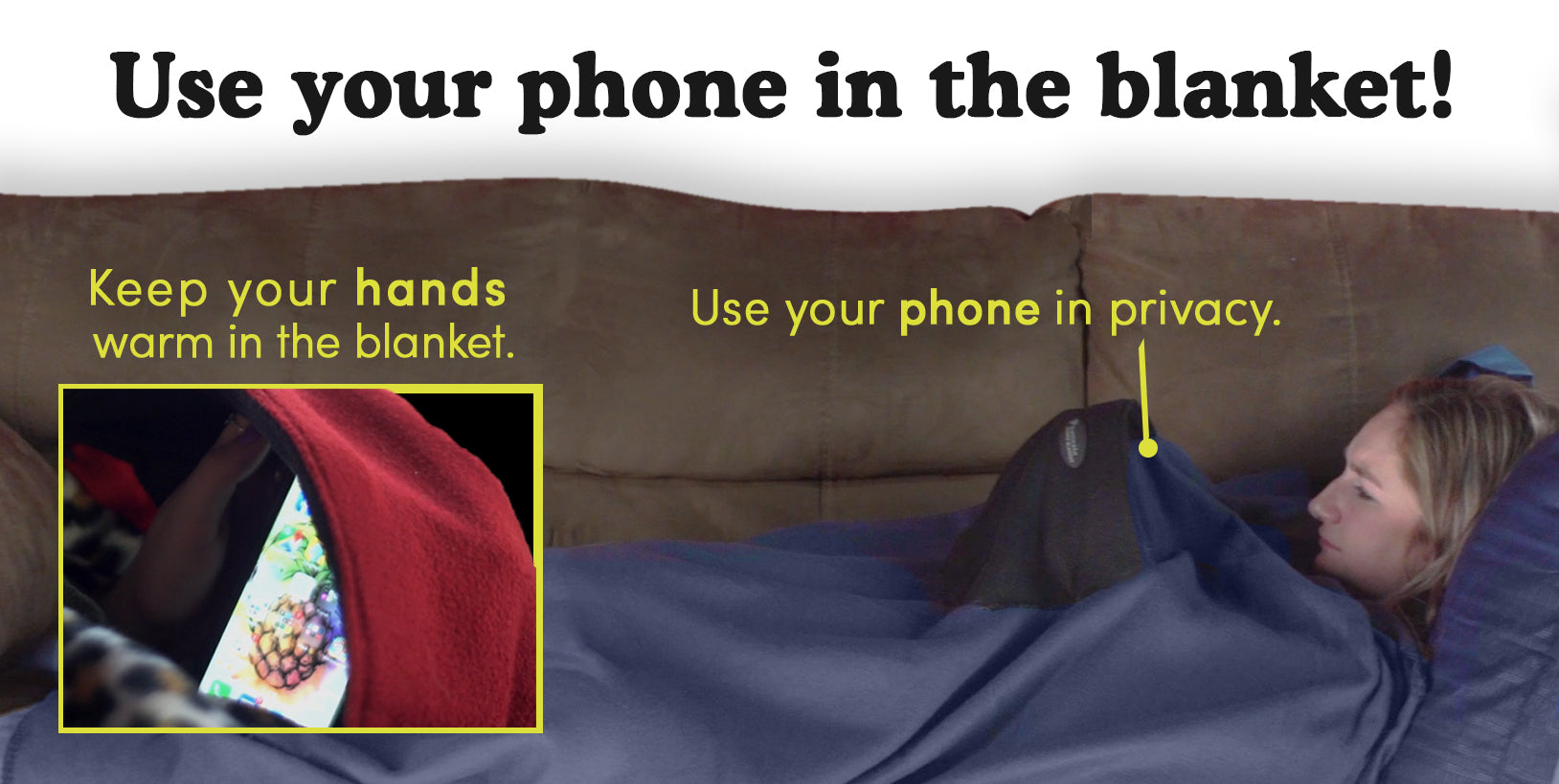 Phonesie Blanket for Your Phone